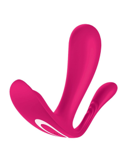 Подвійний смарт-вібратор у трусики Satisfyer Top Secret+ Pink - фото