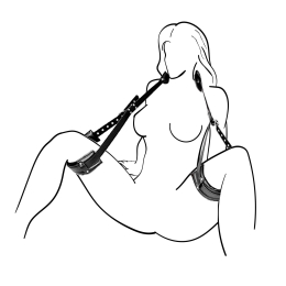 Фіксатори для ніг Alive SUPREMACY (Leg Restraint) - фото