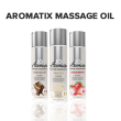 Натуральна масажна олія JO Aromatix Massage Oil Vanilla 120 мл - фото №5