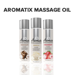Натуральна масажна олія JO Aromatix Massage Oil Vanilla 120 мл - - фото №5