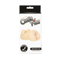 Мастурбатор-вагіна та попка Cutie Pies Secretary Sasha Vagina&Ass Masturbator, віброкуля в подарунок - - фото №6