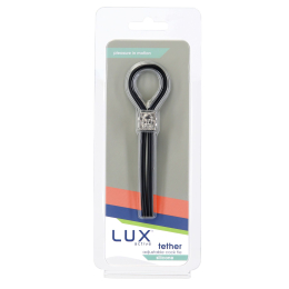 Ерекційне кільце-ласо LUX Active Tether Adjustable Silicone Cock Tie, регульоване - - фото №7
