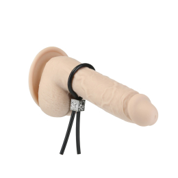 Ерекційне кільце-ласо LUX Active Tether Adjustable Silicone Cock Tie, регульоване - - фото №6