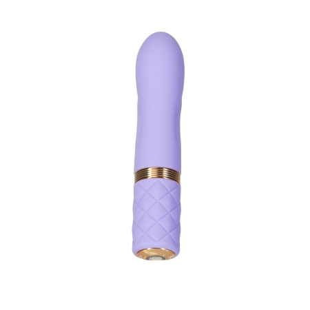 Розкішний вібратор Pillow Talk Flirty Purple Special Edition, Сваровскі, пов’язка на очі+гра - фото №3