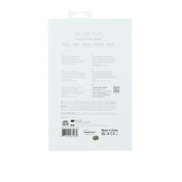 Розкішний кролик з ротацією та вібрацією Pillow Talk Lively Pink, кристал Сваровскі, потрійний відро - №9