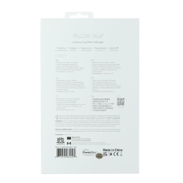 Розкішний кролик з ротацією та вібрацією Pillow Talk Lively Teal, кристал Сваровскі, потрійний відро - №10