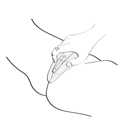 Кліторальний вібратор Shunga Obi Light Pink - - фото №6