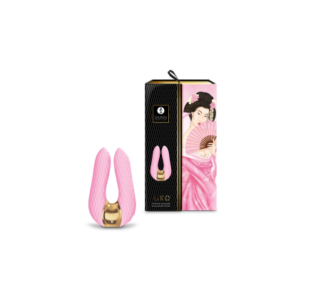 Вібратор для клітора Shunga Aiko Light Pink, гнучкі кінчики - фото №7