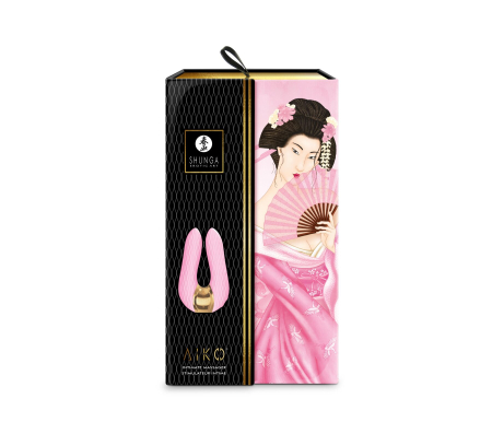 Вібратор для клітора Shunga Aiko Light Pink, гнучкі кінчики - фото №6