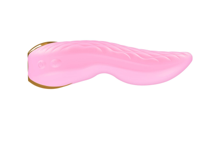 Вібратор для клітора Shunga Aiko Light Pink, гнучкі кінчики - фото №3