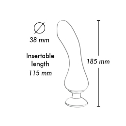 Вібратор для точки G Shunga Sanya Light Pink, гнучкий стовбур - - фото №4