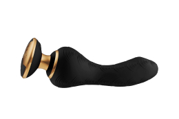 Вібратор для точки G Shunga Sanya Black, гнучкий стовбур - - фото №3