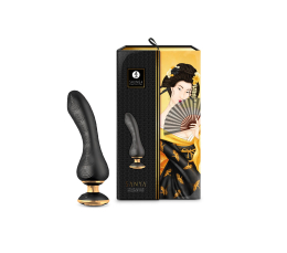 Вібратор для точки G Shunga Sanya Black, гнучкий стовбур - - фото №7