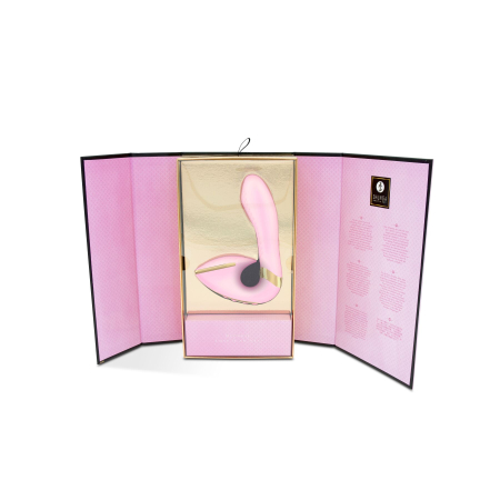 Вагінально-кліторальний вібратор Shunga Soyo Light Pink - фото №6