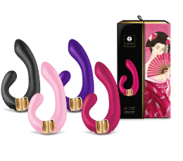 Вібратор-кролик Shunga Miyo Light Pink - - фото №9