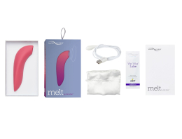 Вакуумний смарт-стимулятор для пар Melt by We-Vibe Coral, зручно поєднувати з проникним сексом - №7