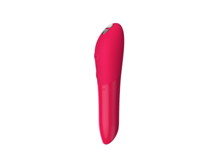 Потужна віброкуля Tango X Cherry Red by We-Vibe, 7 режимів вібрації, 8 рівнів інтенсивності - фото №2