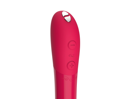 Потужна віброкуля Tango X Cherry Red by We-Vibe, 7 режимів вібрації, 8 рівнів інтенсивності - фото №7