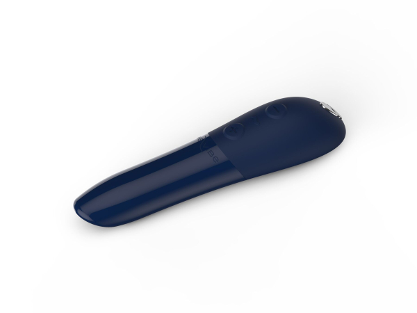 Потужна віброкуля Tango X Midnight Blue by We-Vibe, 7 режимів вібрації, 8 рівнів інтенсивності - фото