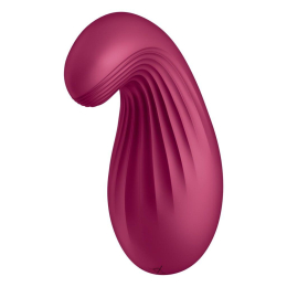 Вібратор Satisfyer Dipping Delight Berry, 2 мотори, гнучкий кінчик - №2