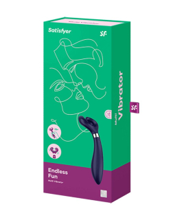 Вібратор для пар Satisfyer Endless Fun Blue, три мотори, багатофункціональний - №3