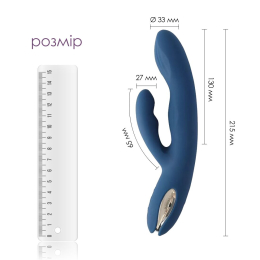 Вібратор-кролик Svakom Aylin, пульсівна ділянка для точки G - - фото №2