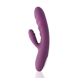 Вібратор-кролик Svakom Avery Lilac зі стовбуром, що рухається, рух вперед-назад 