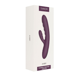 Вібратор-кролик Svakom Avery Lilac зі стовбуром, що рухається, рух вперед-назад - №7
