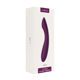 Вібратор для точки G з інтелектуальним режимом Svakom Amy 2 Violet - - фото №8