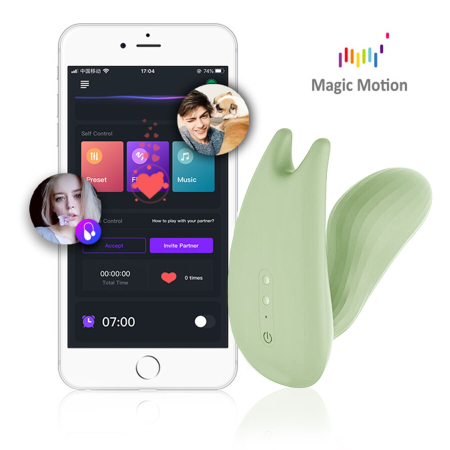 Смарт-вібратор Magic Motion Umi Green №3