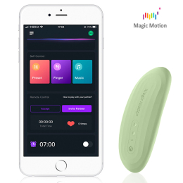 Смарт-вібратор у трусики Magic Motion Nyx Green - фото