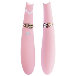 Вакуумний стимулятор з вібрацією CuteVibe Foxy Pink - - фото №3