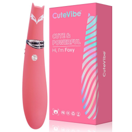 Вакуумний стимулятор з вібрацією CuteVibe Foxy Sakura - - фото №5