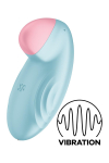 Смарт-вібратор для клітора Satisfyer Tropical Tip Light Blue - фото №2