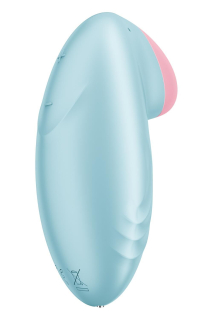 Смарт-вібратор для клітора Satisfyer Tropical Tip Light Blue - - фото №6