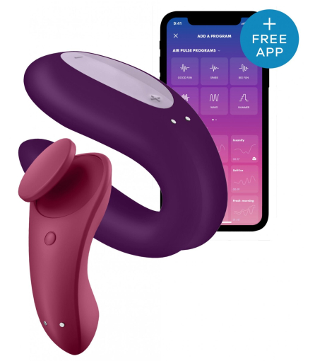 Набір Satisfyer Partner Box 1 (вібратор для пар Double Joy + вібратор у трусики Sexy Secret) №2