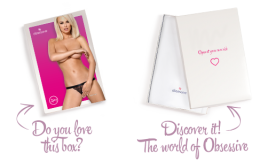 Мереживні танги з доступом Obsessive 828-THC-1 crotchless thong L/XL, чорні - - фото №8