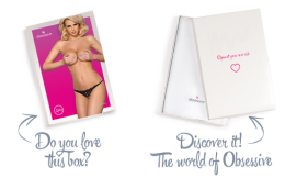 Мереживні танги з двома отворами Obsessive 831-THC-1 crotchless thongL/XL, чорні, бантики - - фото №8