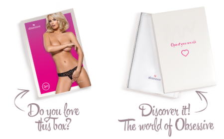 Мереживні танги з доступом Obsessive 837-THC-1 L/XL, чорні - фото №8