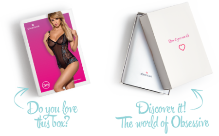 Сітчасте боді на кісточках Obsessive Amanta teddy XXL, чорне, з доступом - фото №8