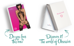 Бодістокінг Obsessive Bodystocking G313 S/M/L, шнурівка, геометричний декор - - фото №7