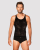 Чоловіча напівпрозора майка-борцовка з візерунком Obsessive T103 tank top S/M/L, чорна 
