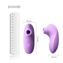 Вакуумний стимулятор Svakom Pulse Lite Neo Lavender, керується зі смартфона - - фото №3