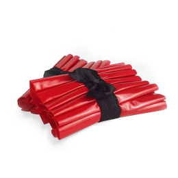 Плісовані манжети на руки Art of Sex - Eva, колір червоний - - фото №2