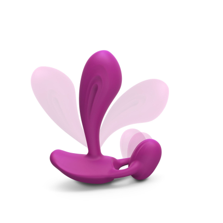 Вібратор Love To Love WITTY - SWEET ORCHID універсальний, точки G+P, пульт ДК №3