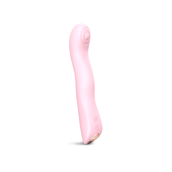 Вібратор Love To Love SWAP - BABY PINK, з пульсівною перлиною для точки G, 3 мотори, гнеться - фото