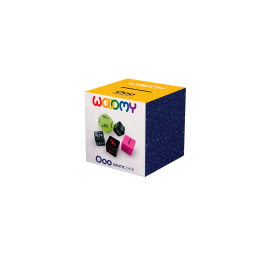 Набір кубиків Wooomy Ooo 5 Dice Set (EN): місця та пози для сексу, інтимні дії та частини тіла - - фото №4