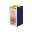 Мастурбатор-вагіна Wooomy Squeeezy Masturbator Vagina, м’які відкриті губи, 13,2х5,4 см - фото №3