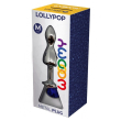 Металева анальна пробка Wooomy Lollypop Double Ball Metal Plug Blue M діаметр 3,1 см, довжина 9,4 см - фото №3