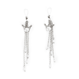 Прикраси на соски Art of Sex - Crown, Срібло - - фото №2